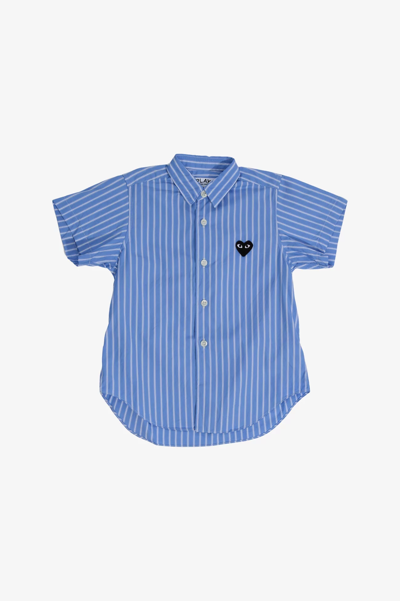Kids Woven Shirt Comme des Garçons PLAY – Stripe | Centre Commercial